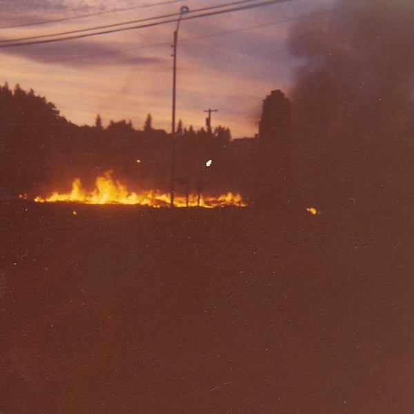 1973 Leeky Teepee fire
