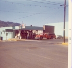 1973 Bingen fire truck at Hwy 14/141